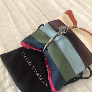 David Yurman Chatelaine bracelet with black Onyx